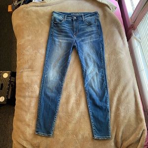 american eagle skinny jeans size 12